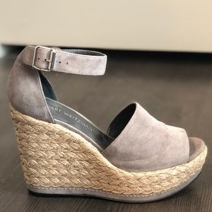 Stuart Weitzman Espadrille Wedge Sandal